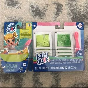 Baby Alive Baby Doll Food